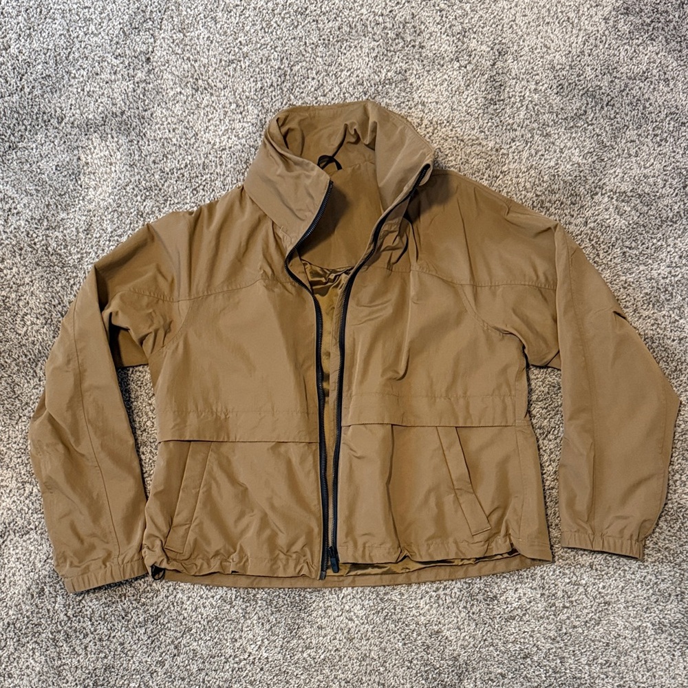 Lululemon Always Effortless Tan Jacket size 8